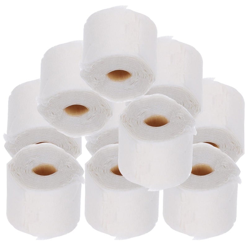 Alasum 10pcs Dollhouse Toilet Tissue Miniature Paper Towels Mini Toilet Tissue Small Simulation Roll Paper Model Bathroom Accessory, 1.50X1.50X1.50CM, Pink, A6UVD01584A1434MN - Image 1